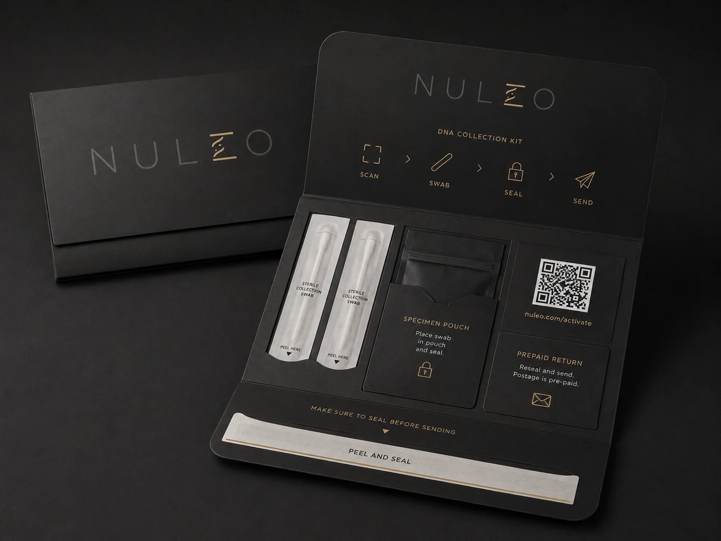 NULEO DNA collection kit concept